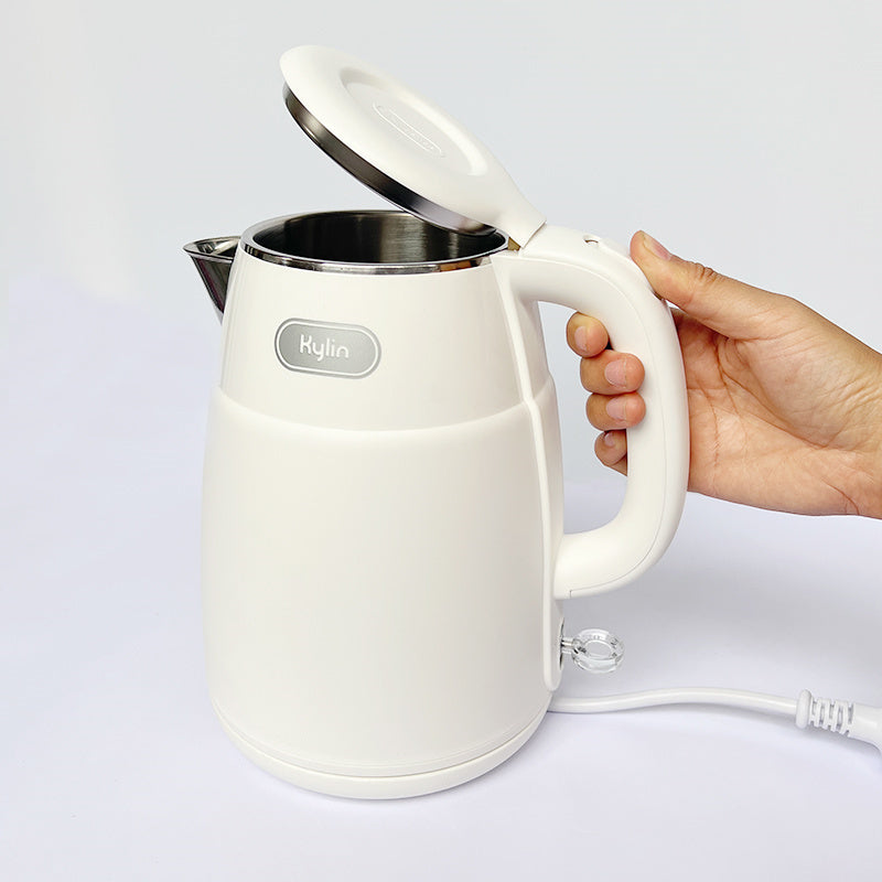 Kylin Stainless Steel Inner Electric Kettle 1.5L AU-6115 in White