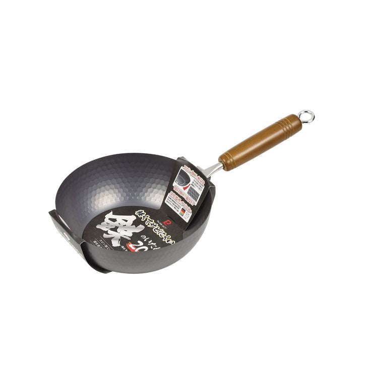 PEARL LIFE Lightweight & Rust-resistant Iron Stir-Fry Pan 20cm