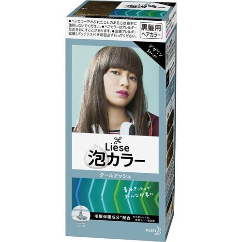 KAO Liese Prettia Bubble Hair Color Cool Ash