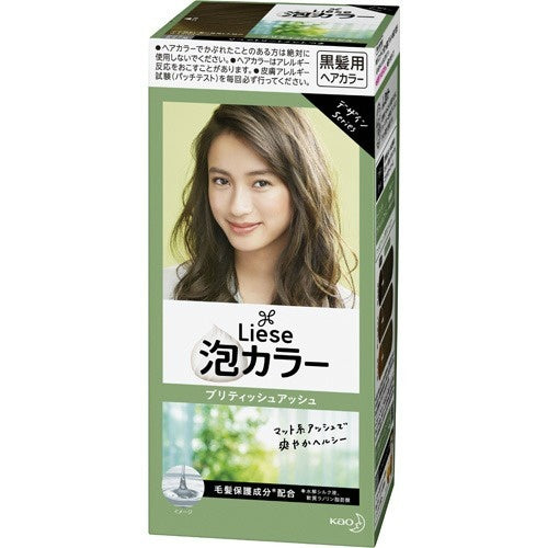 KAO Liese Prettia Bubble Hair Color British Ash