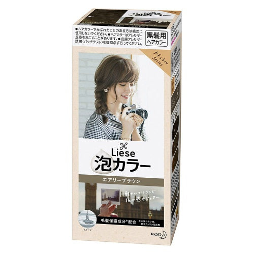 KAO Liese Prettia Bubble Hair Color Airy Brown