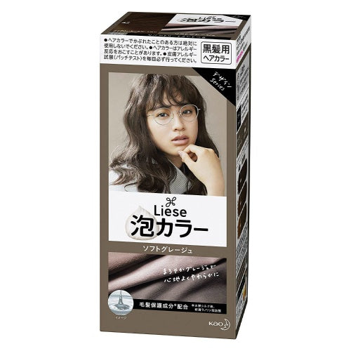 KAO Liese Prettia Bubble Hair Color Soft Greige