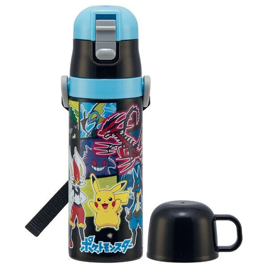 SKATER Pokemon 2way Thermal Bottle 470ml