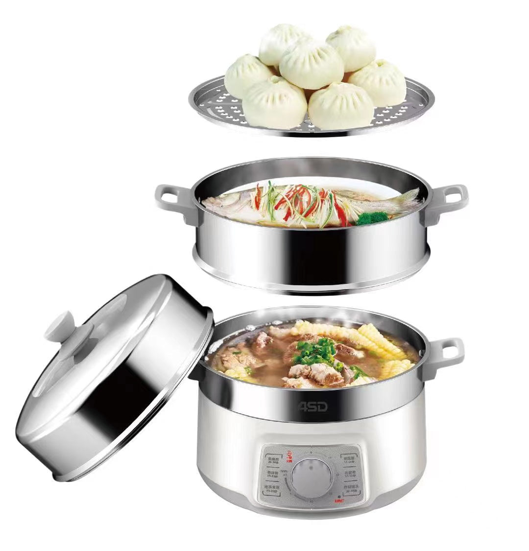 ASD Electric Food Steamer / Hotpot 28cm