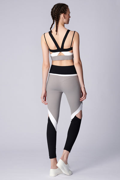 MTM-|-GLASSWING-BUTTERFLY-Tank-Sport Bra-Grey/Black