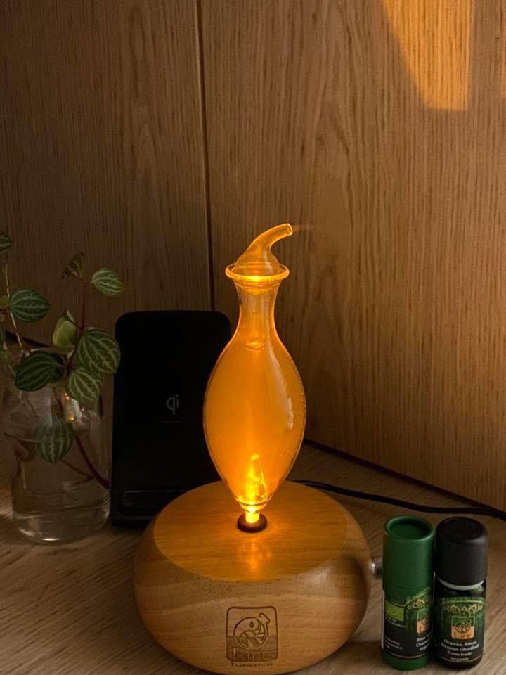 LIFE INSPIRATION Ionic Nebulizing Handmade Aromatherapy Diffuser - Angel/Pumpkin/Christmas Tree/Heart/Classic