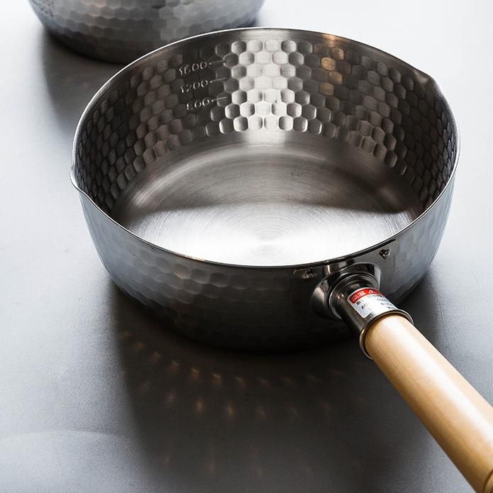 Yoshikawa Stainless Steel Saucepan 16/18/20/22 CM