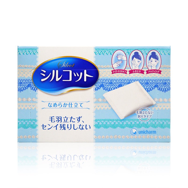 UNICHARM Silcot Cotton Pads 82pcs